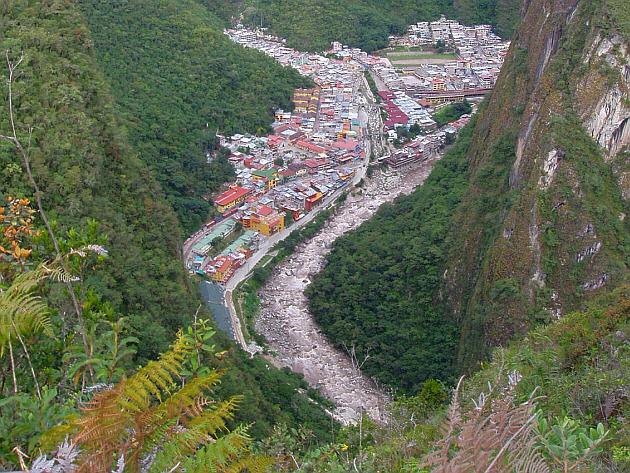 Aguas Calientes with peru rail