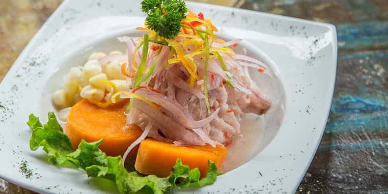 plato de ceviche