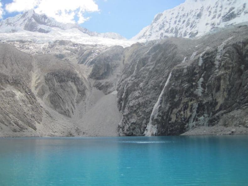 laguna 69 en Huaraz - vista