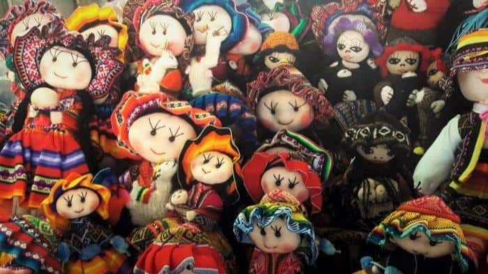 souvenirs de peru - muñecas