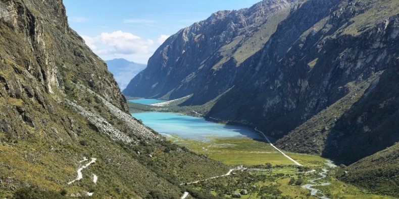 llanganuco lake