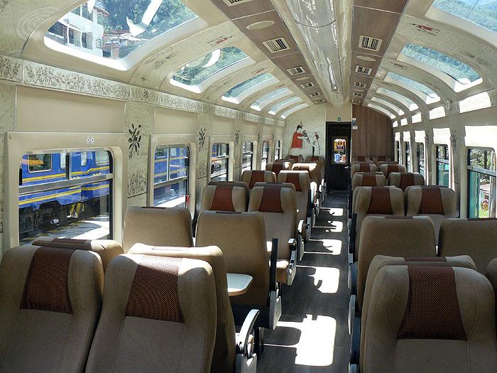 Peru Rail Luxury train