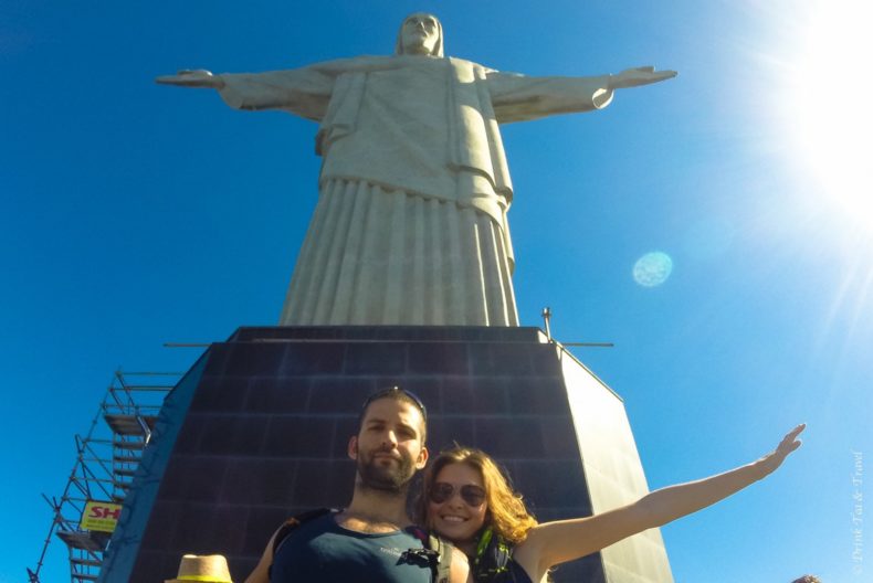 Christ the redeemer in Brazil, South America 