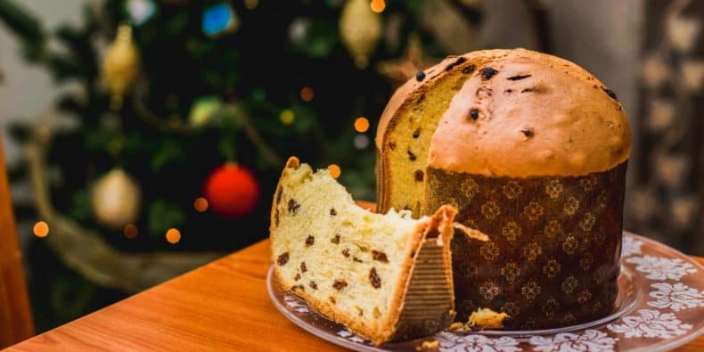 panetón navideño