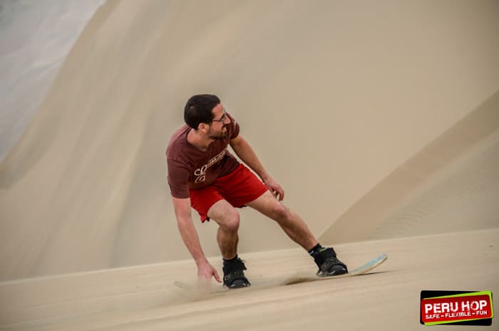 sandboarding in Peru