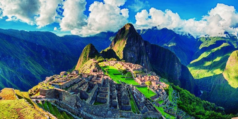 visual de la ciudadela de machu picchu 