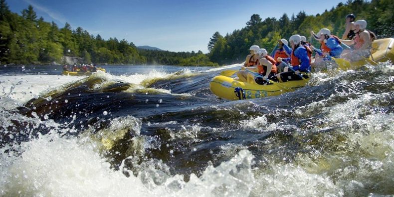 rafting tour in a couple