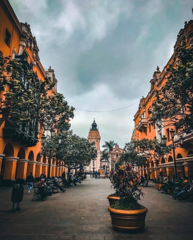 Centro de Lima - caminhada por Lima peru